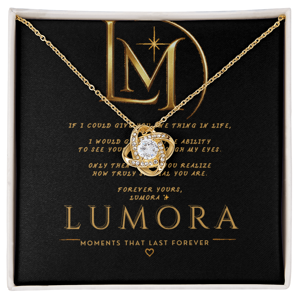 Lumora Love Knot Necklace