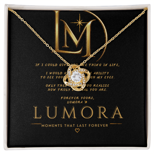 Lumora Love Knot Necklace