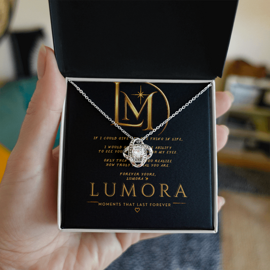 Lumora Love Knot Necklace