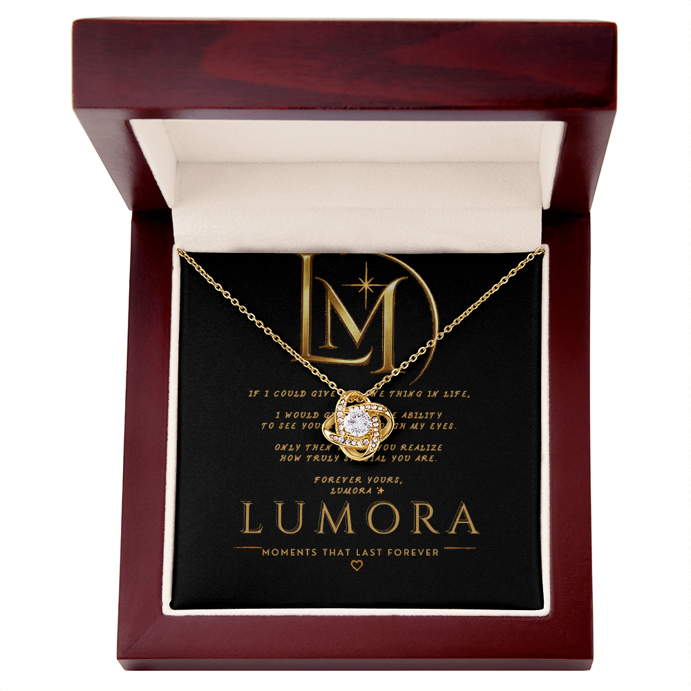Lumora Love Knot Necklace