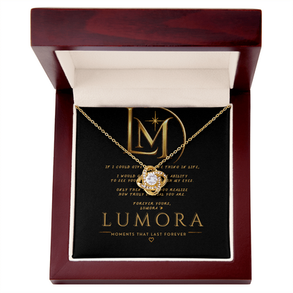 Lumora Love Knot Necklace