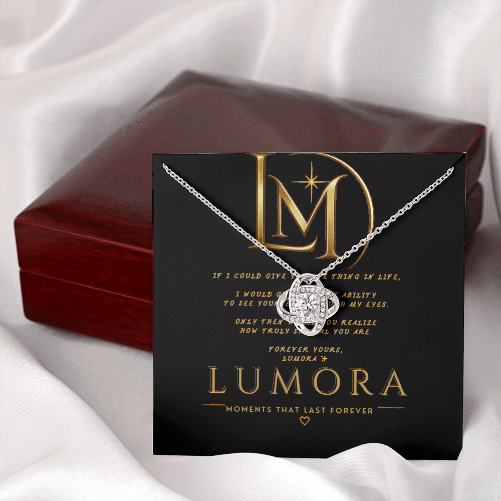 Lumora Love Knot Necklace