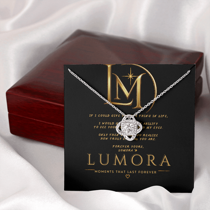 Lumora Love Knot Necklace