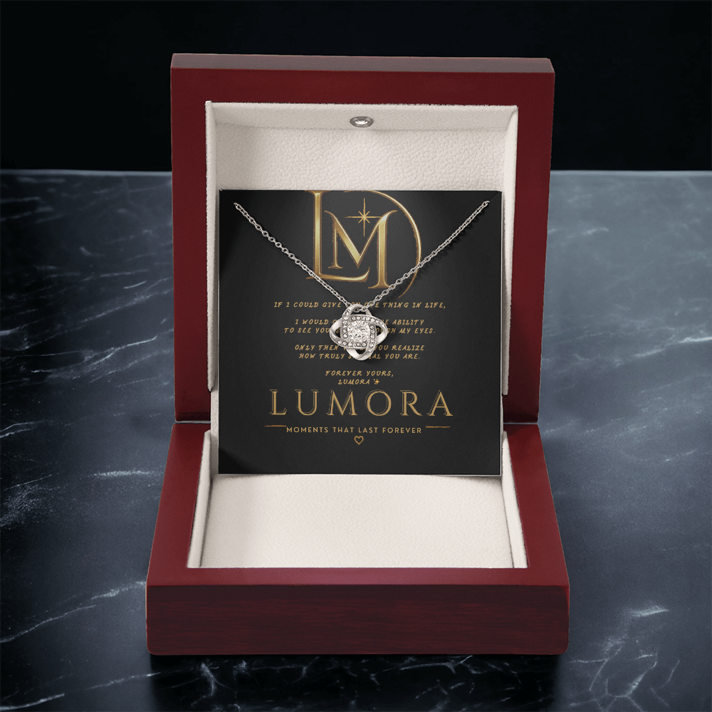 Lumora Love Knot Necklace
