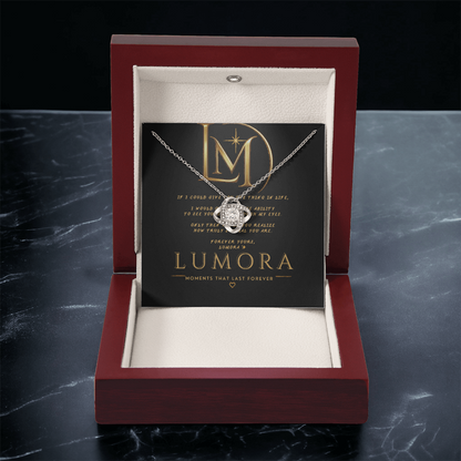 Lumora Love Knot Necklace
